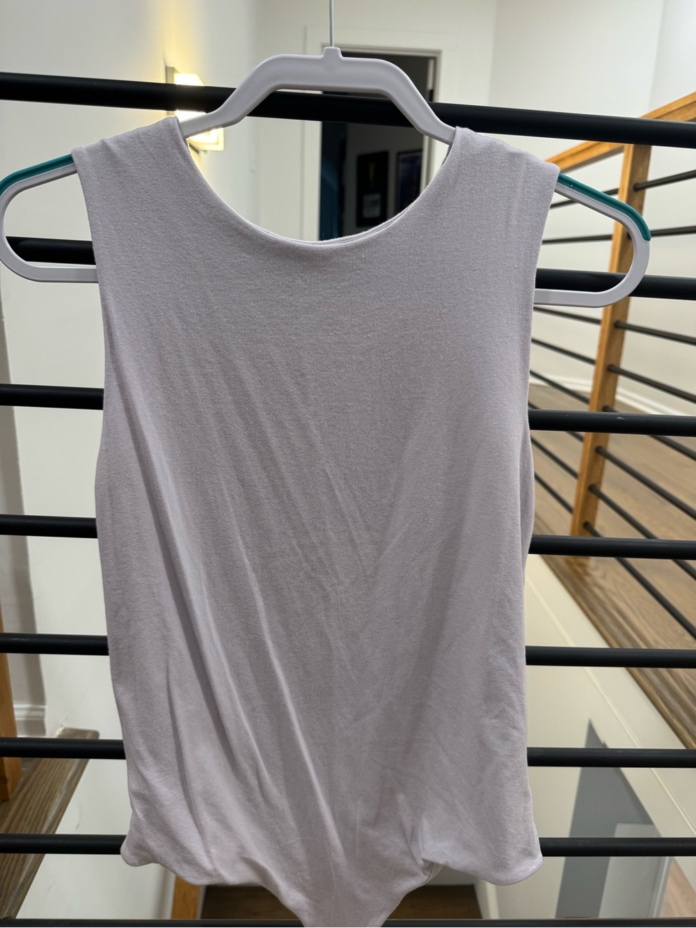 Nuuds Women’s Sleeveless Crewneck Tank Top - Light Lavender